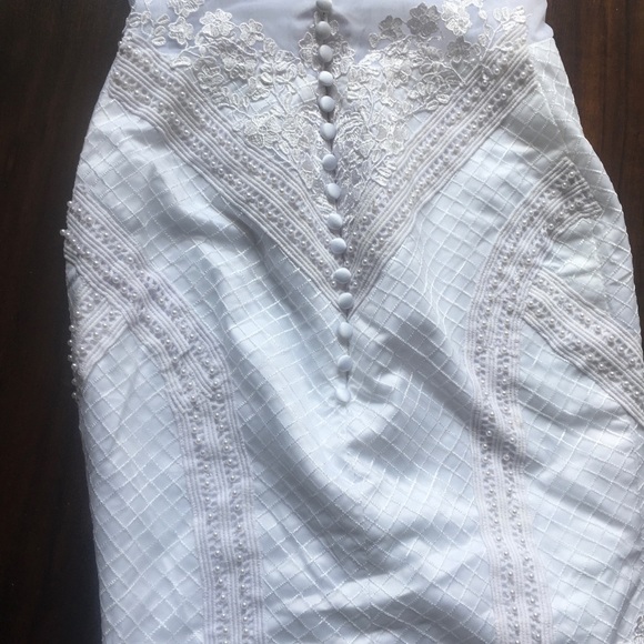 Handmade Mermaid Wedding Dress - Picture 9 of 13